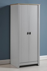 Ludlow 2 Door Wardrobe - Grey
